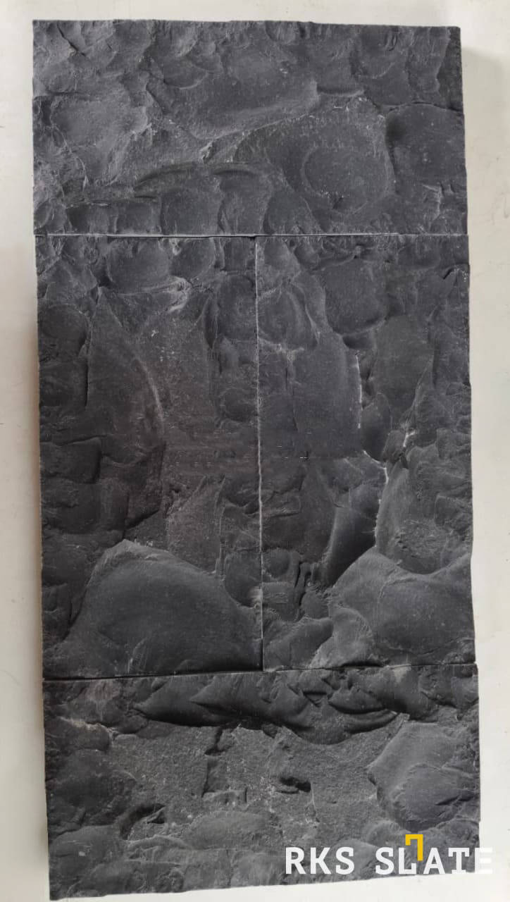 Плитка черная Belgian Black Rock (Скала)